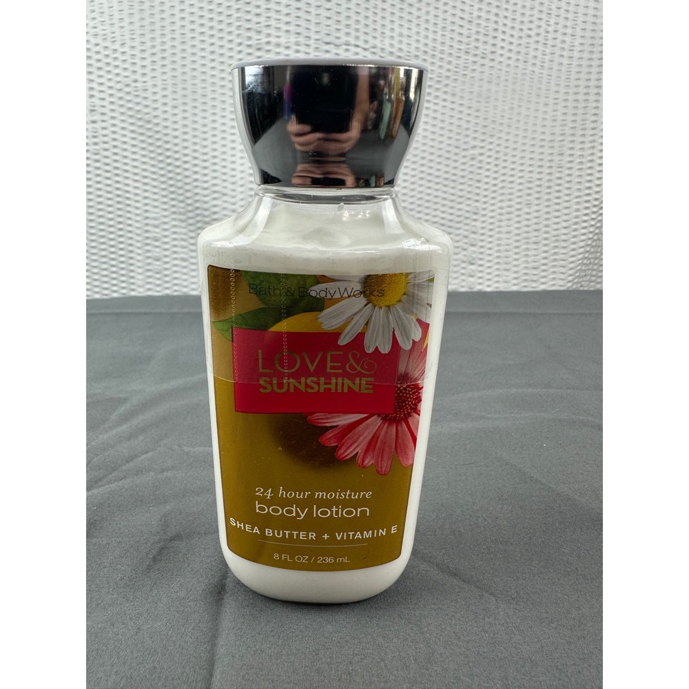 Bath and Body Works ~ Love & SunShine ~ Shea & Vitamin e Lotion 8oz RETIRED